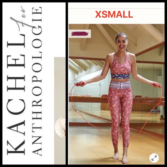 NEW Kachel Anthropologie Floral Sport Bra - Picture 13 of 13
